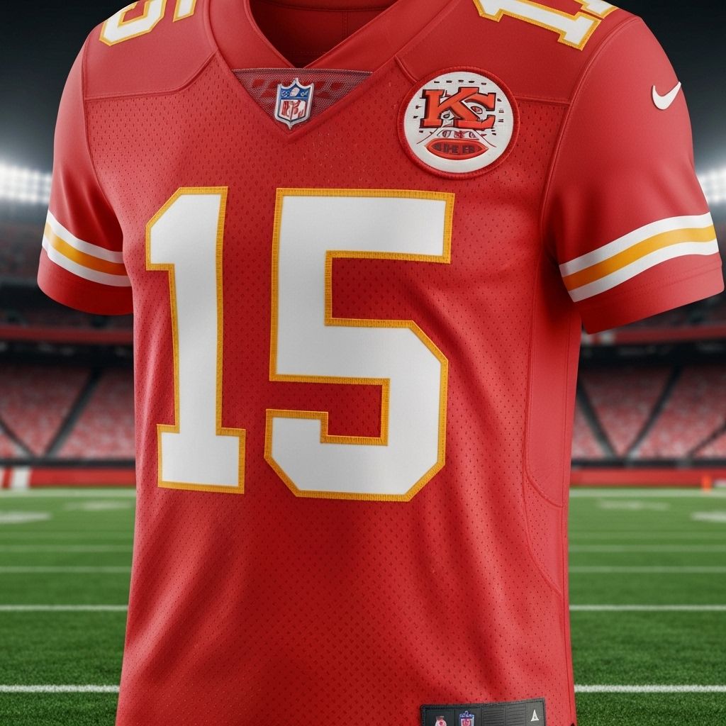 Chiefs Red Football Jersey Unboxing